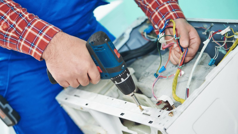 Sapanca Fondital Fondital çamaşır makinesi kart tamiri – Su almama arızası orijinal parça ile giderildi. - Teknik servis örneği